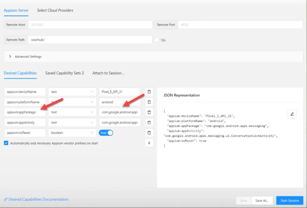 Infographic that shows the Application package, here is an example of how you can set it