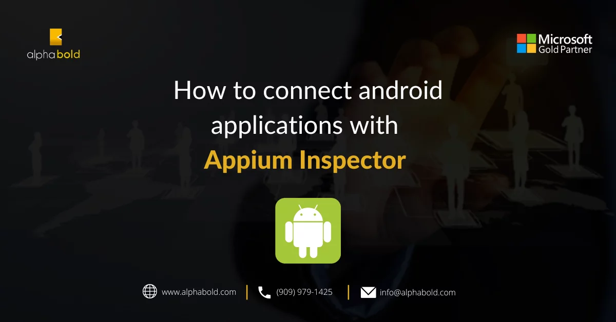 This image shows the connect android applications with Appium Inspector