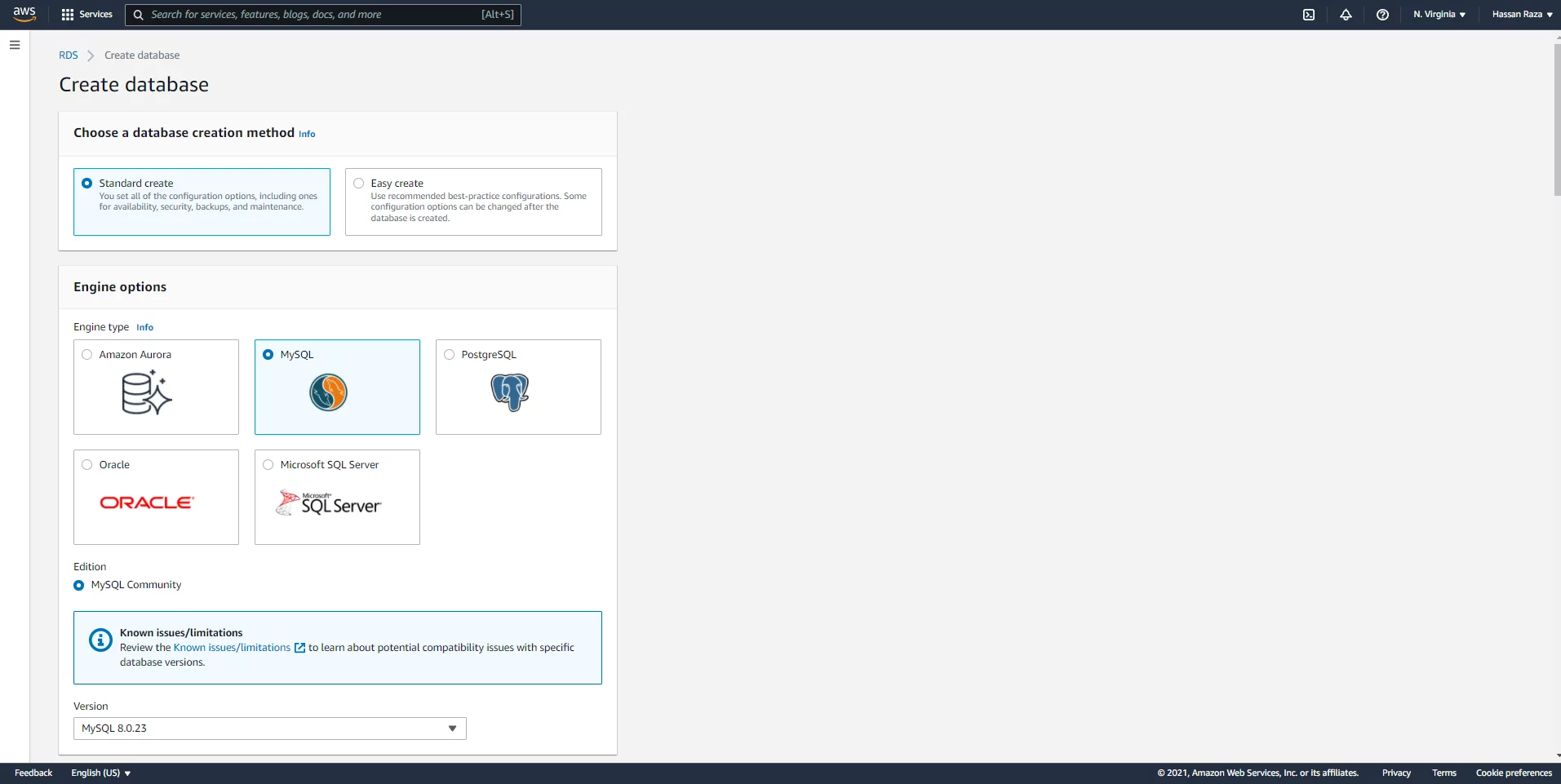 AWS RDS – Databases 