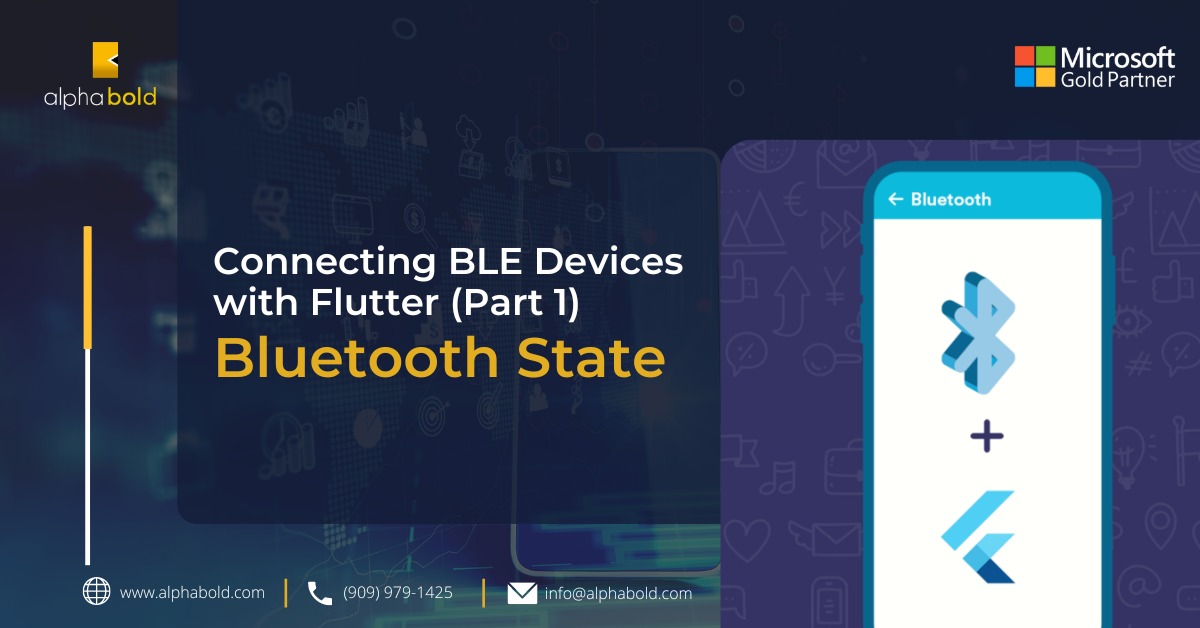 Connecting BLE Devices with Flutter (Part 1) – Bluetooth State