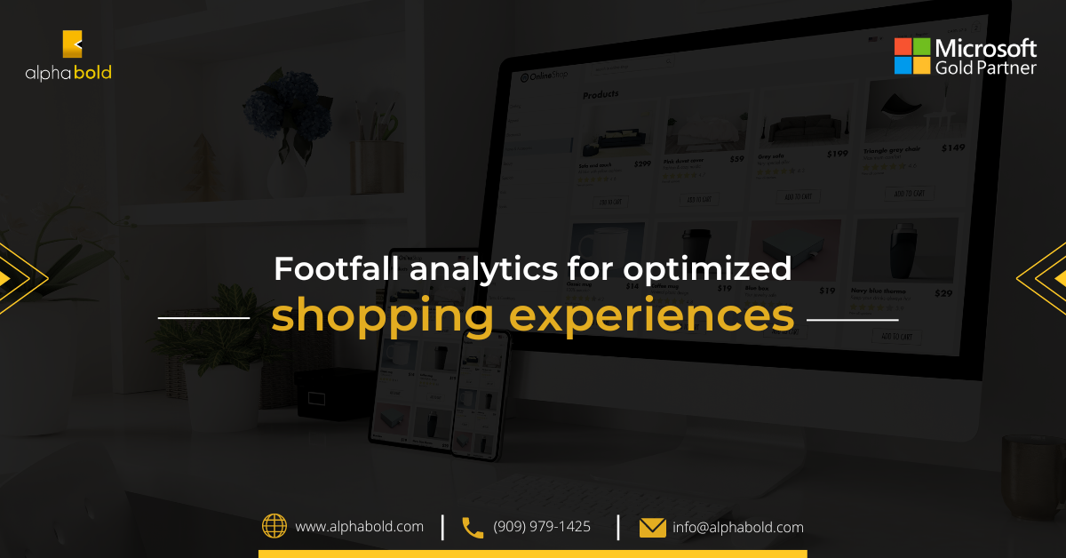 Footfall analytics for optimized shopping experiences