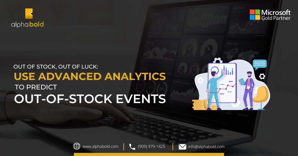 Out of Stock, Out of Luck: Use Advanced Analytics to Predict Out-of-Stock Events