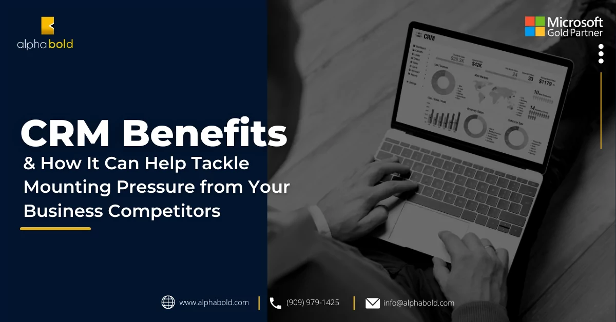 This image shows benefits of CRM system