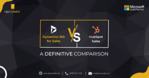 this image shows the Dynamics 365 for Sales vs HubSpot Sales