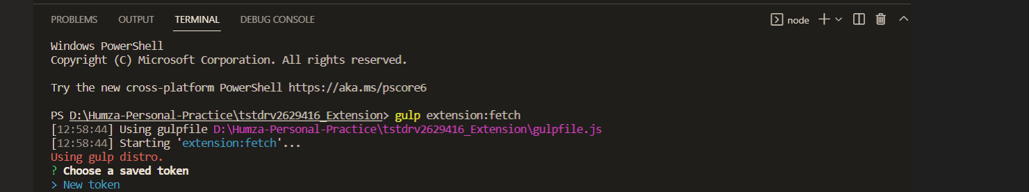Fetch Extension 