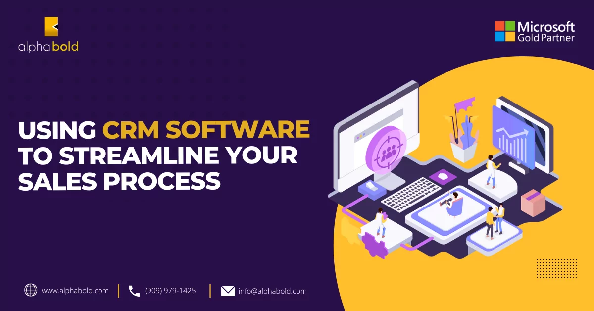 this image shows Using CRM Software to Streamline Your Sales Process