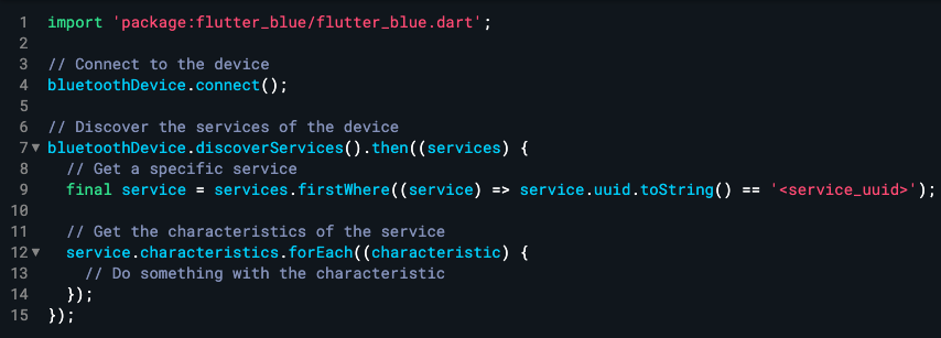 BluetoothService class