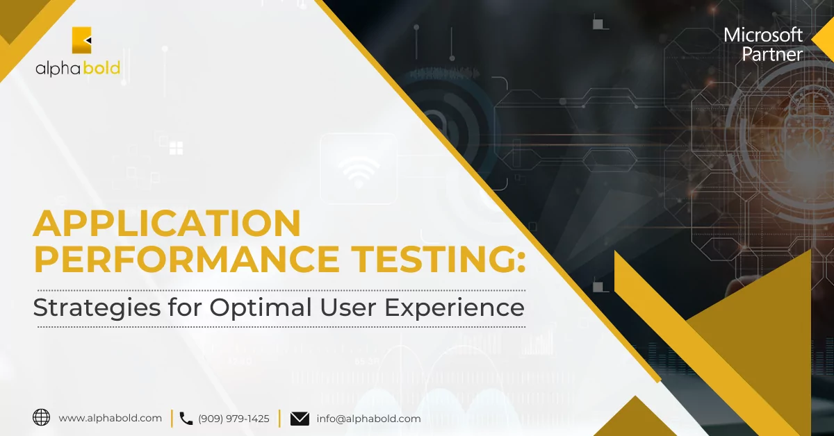 Application Performance Testing