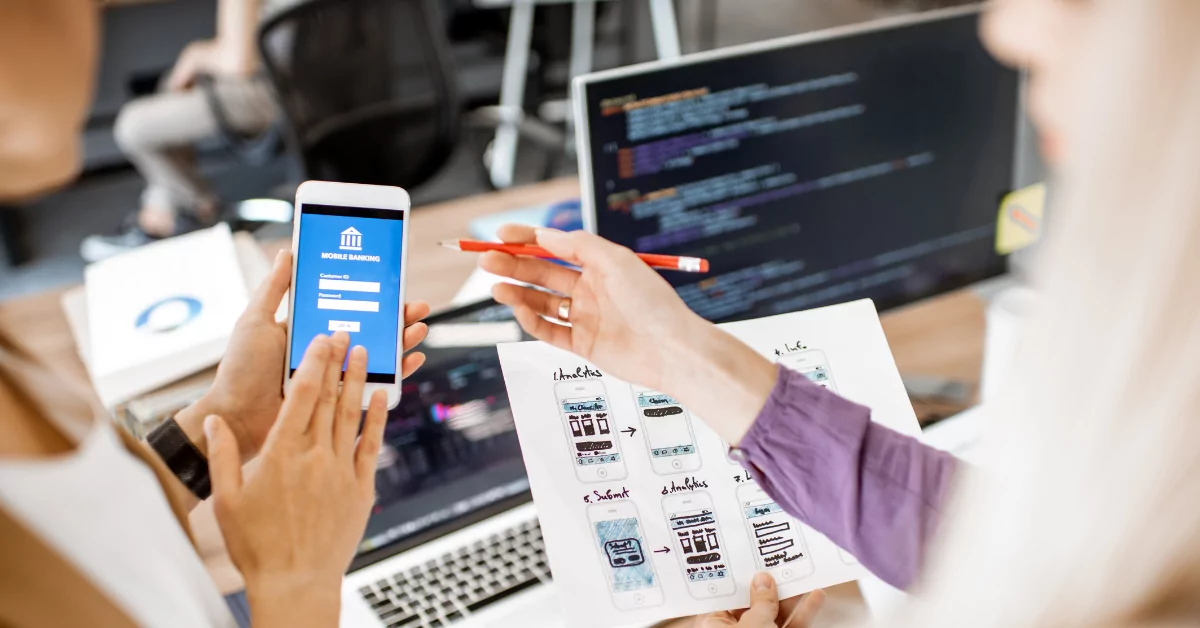 This image shows the tailored web solutions for businesses
