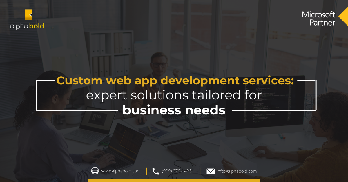 Custom web app Development Services: Expert Solutions tailored for business needs