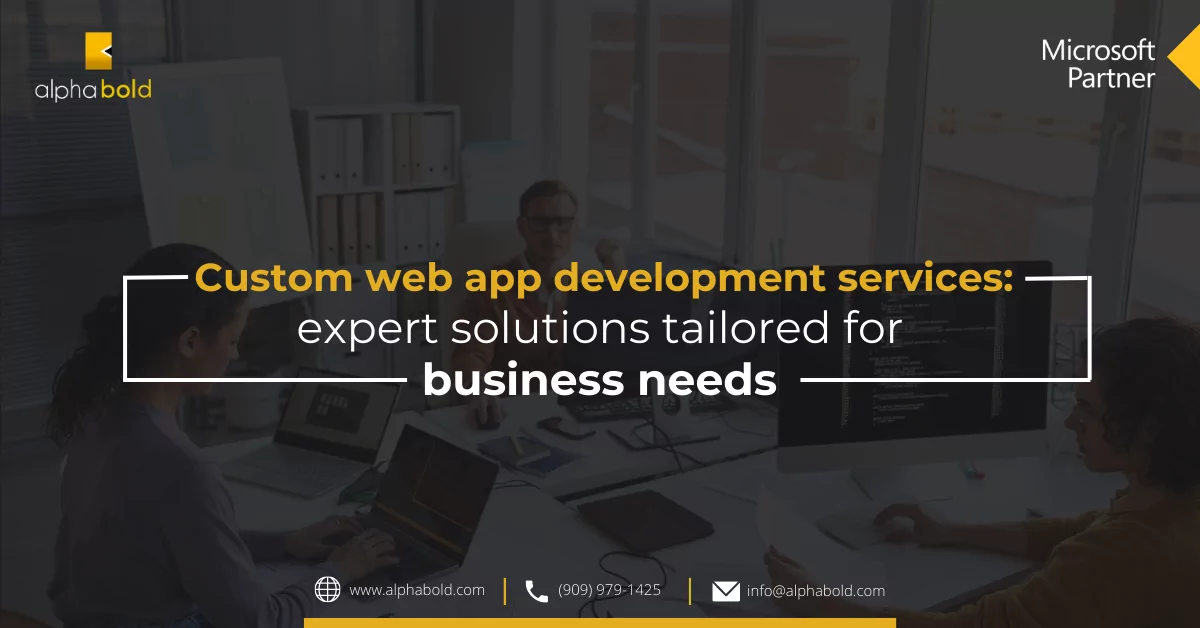 infographic show the Tailored Web App Solutions for Business: Unlocking Growth and Success