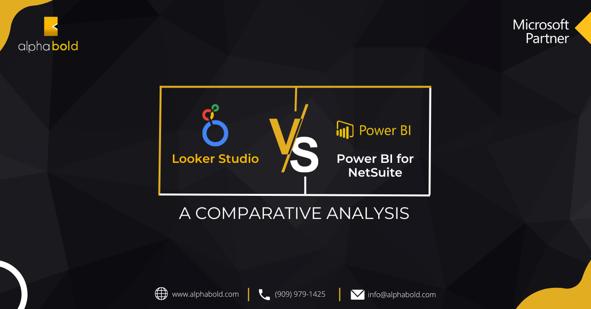 Looker Studio Vs. Power BI for NetSuite: A Comparative Analysis