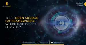 This image shows the Top 6 Open Source IoT Frameworks