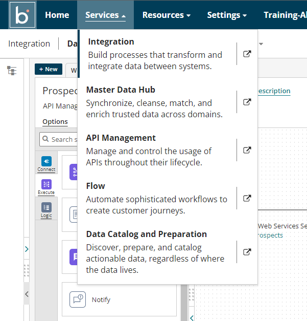 testing - Creating A REST API By Importing A Boomi Process