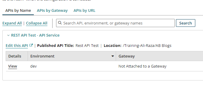 API Management - REST API By Importing A Boomi Process