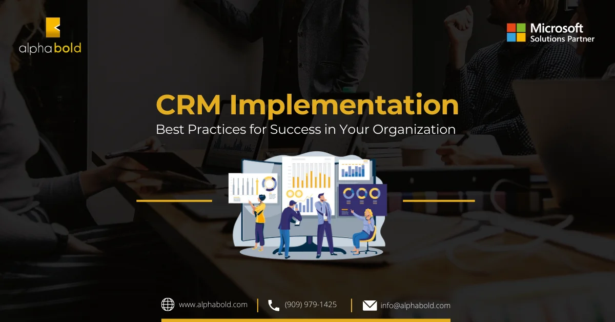 This image shows the CRM Implementation: Best Practices for Success in Your Organization