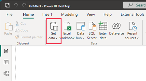 The infographic shows get data from a Data Source during Power BI data Integration