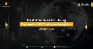 Infographics show the Best Practices for Using Dynamics 365 Customer Insights - Journeys