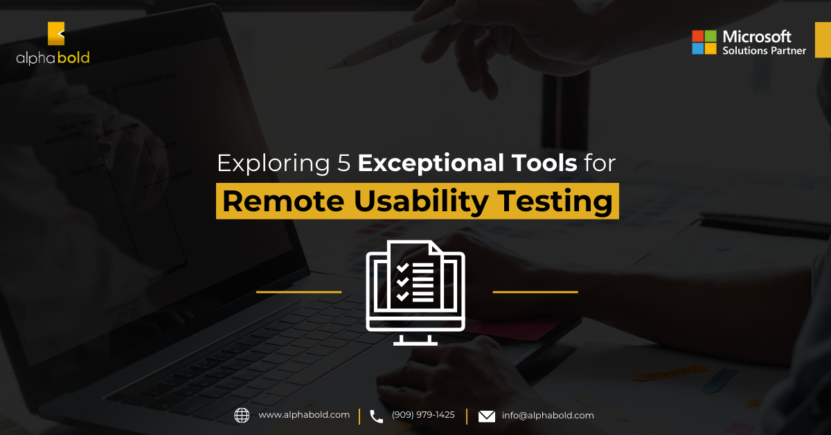 Exploring 5 Exceptional Tools for Remote Usability Testing
