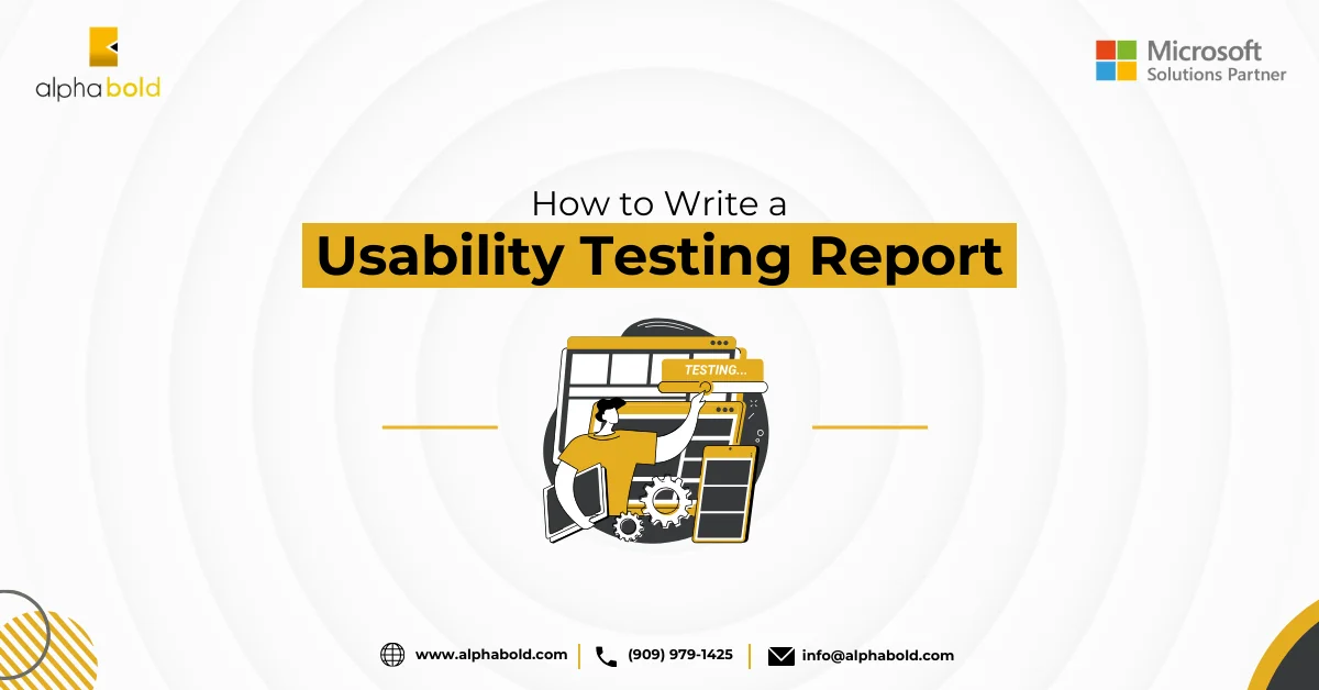 Infographics show that How to Write a Usability Testing Report