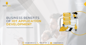 Infographics show How Businesses Can Benefit from IoT Application Development