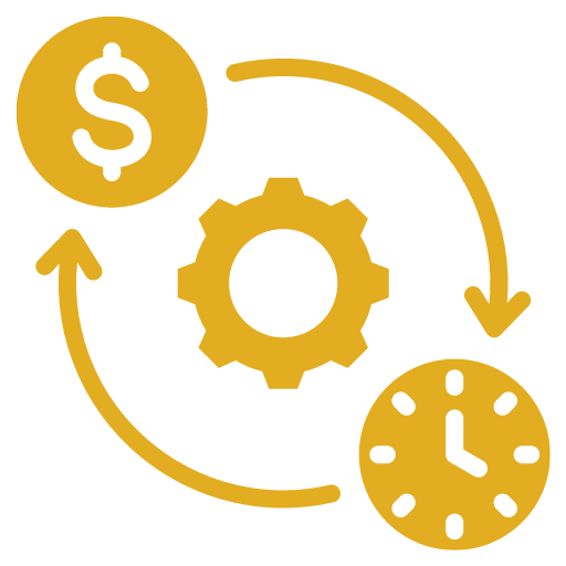 Infographic shows the time and cost management
