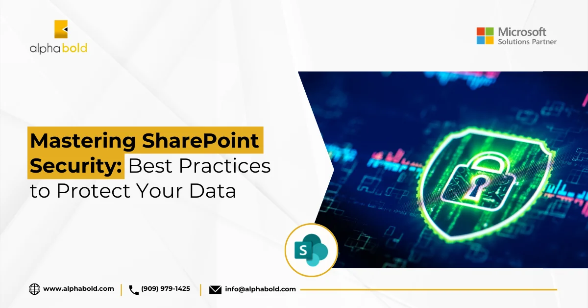 This image shows the Mastering SharePoint Security Best Practices to Protect Your Data