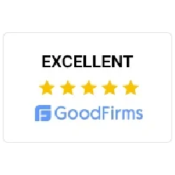 GoodFirms Excellent rating badge