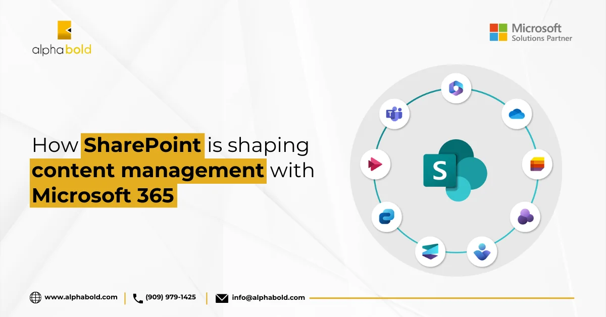 How SharePoint is shaping content management with Microsoft 365