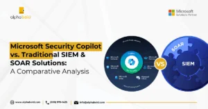 This image shows the Microsoft Security Copilot vs. Traditional SIEM & SOAR Solutions A Comparative Analysis