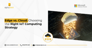 This image shows the Edge vs. Cloud Choosing the Right IoT Computing Strategy
