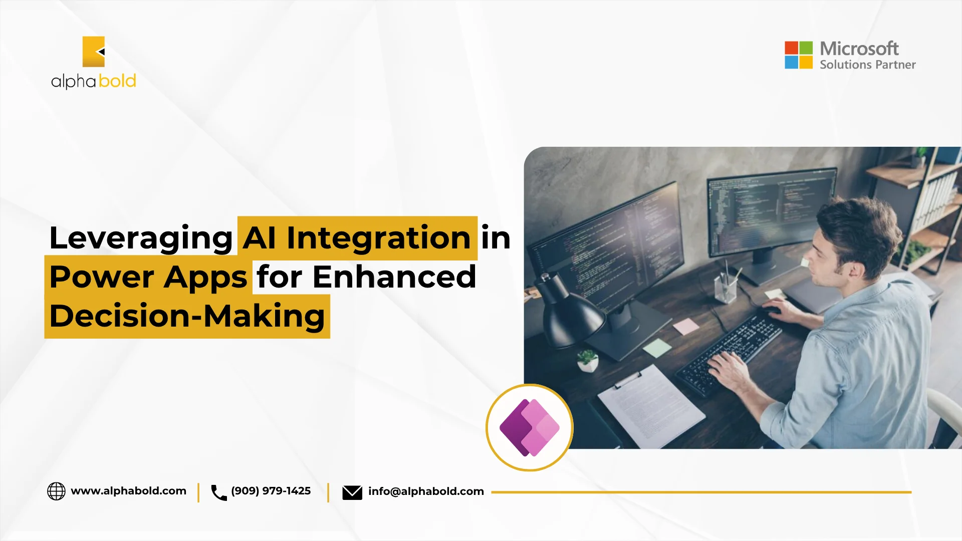 Leveraging AI Integration in Power Apps for Enhanced Decision-Making
