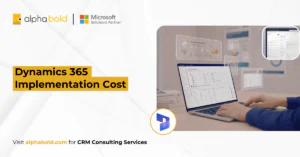 this image show's Dynamics 365 Implementation Cost