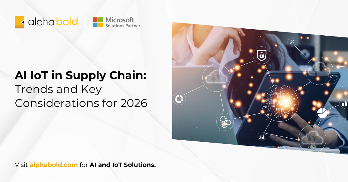 AI IoT in Supply Chain: Trends and Key Considerations for 2026