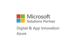 Microsoft Solutions Partner Digital & App Innovation Azure certification badge
