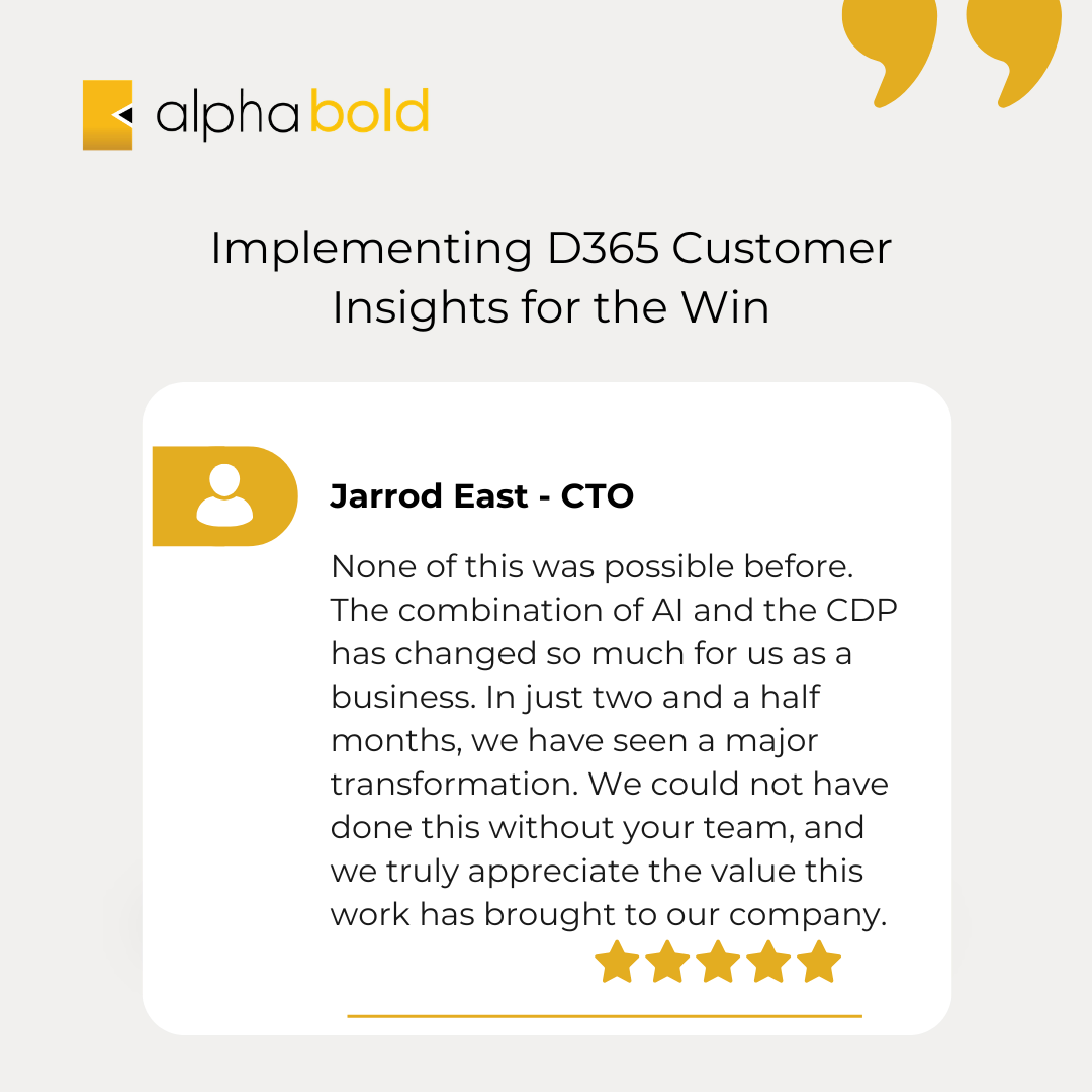 CDP Testimonial