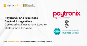 Paytronix and Business Central Integration Connecting Restaurant Loyalty, Orders, and Finance