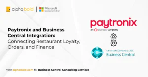 Paytronix and Business Central Integration Connecting Restaurant Loyalty, Orders, and Finance