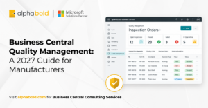 Business Central Quality Management