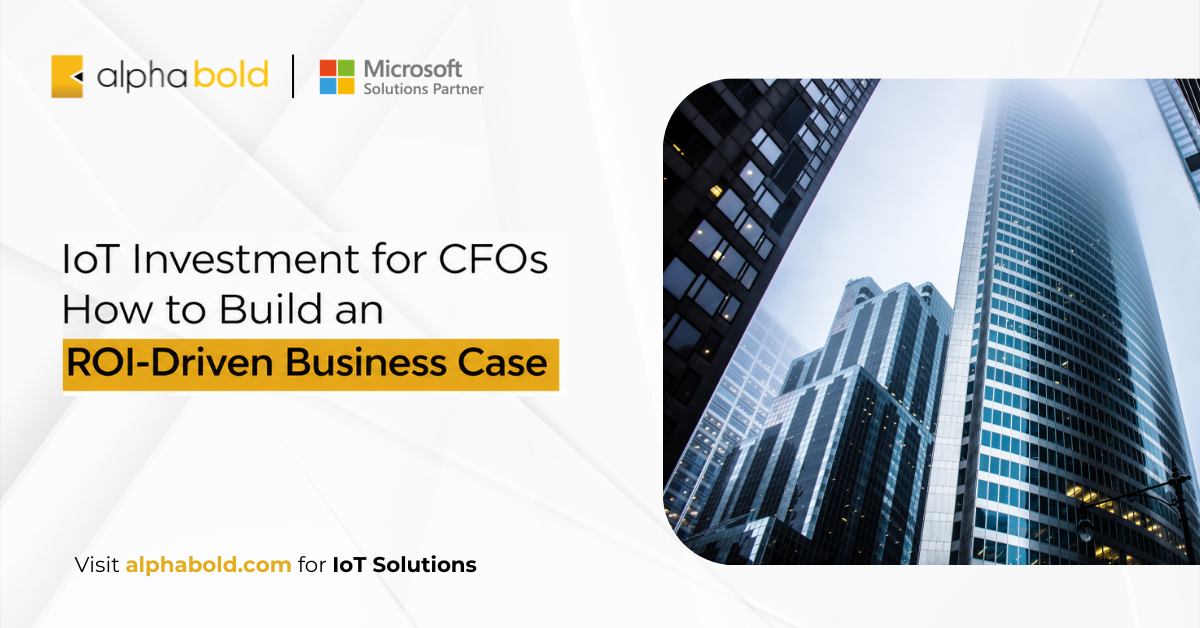 IoT investment for CFOs
